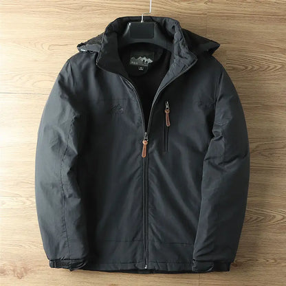 Men's Insulated Fleece-Lined Coat