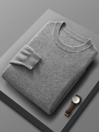 Men's Merino Wool Crew Neck Sweater