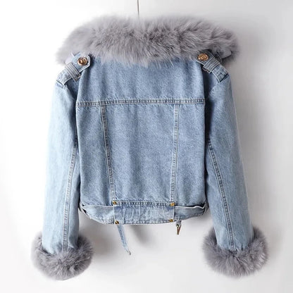 Women's Vegan Fur Jacket