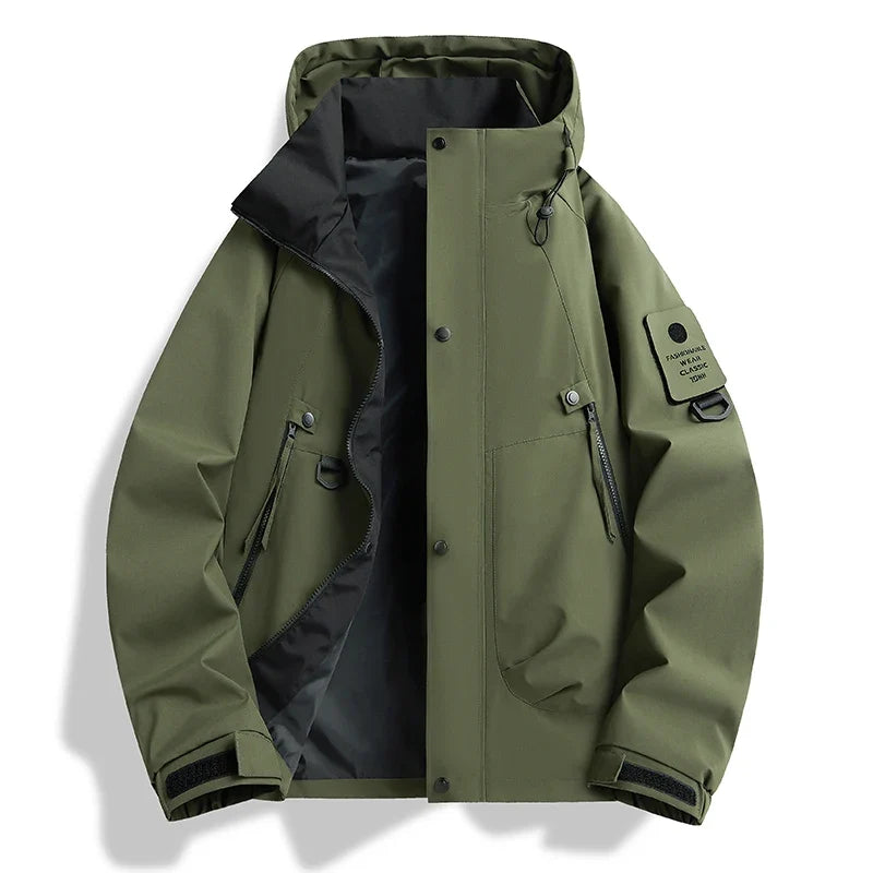 Men's Water-Resistant Tech Shell Jacket