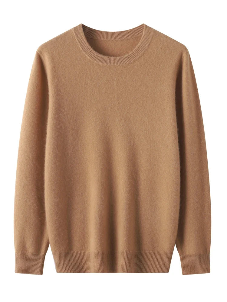 Men's Merino Wool Crew Neck Sweater