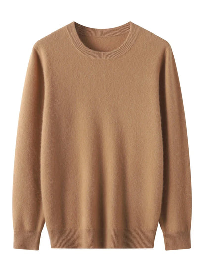 Men's Merino Wool Crew Neck Sweater