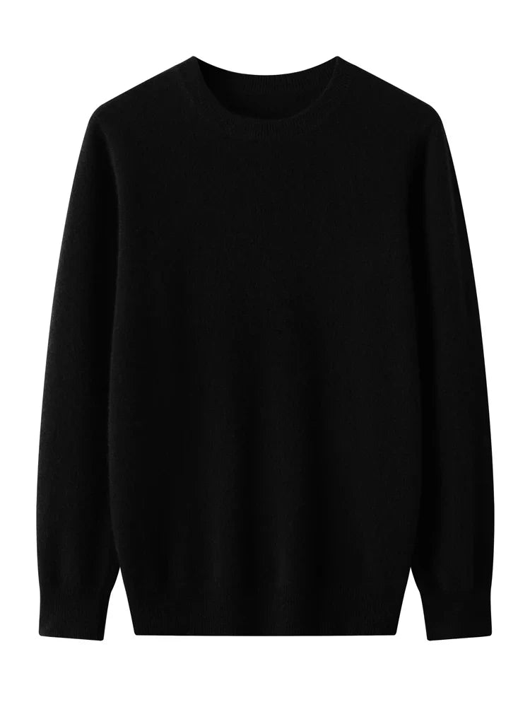 Men's Merino Wool Crew Neck Sweater