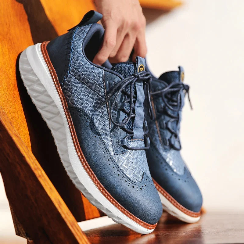 Men's Leather Sneakers