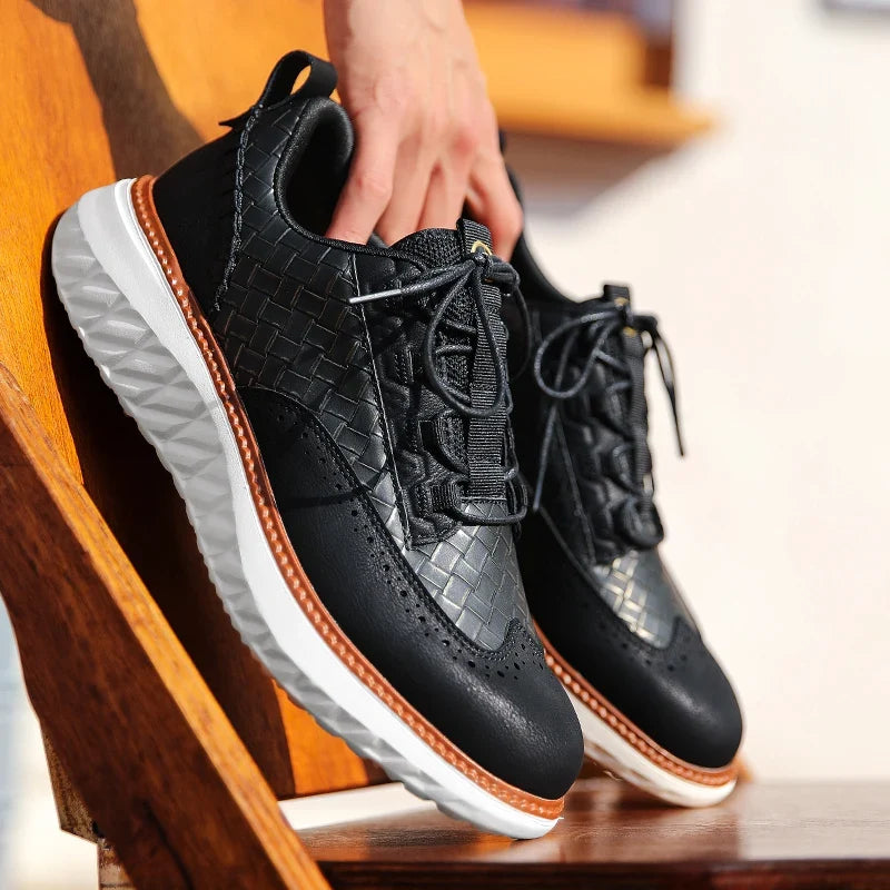 Men's Leather Sneakers