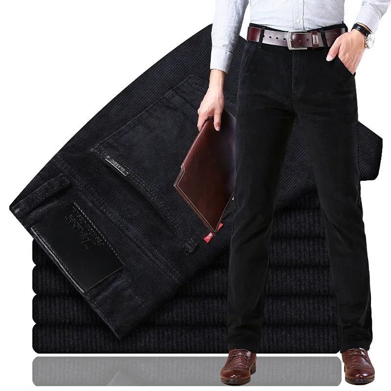 Men's Corduroy Tailored Trousers