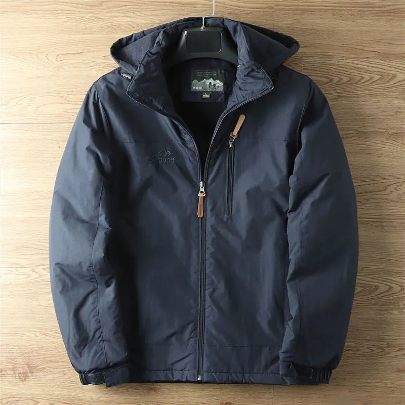 Men's Insulated Fleece-Lined Coat