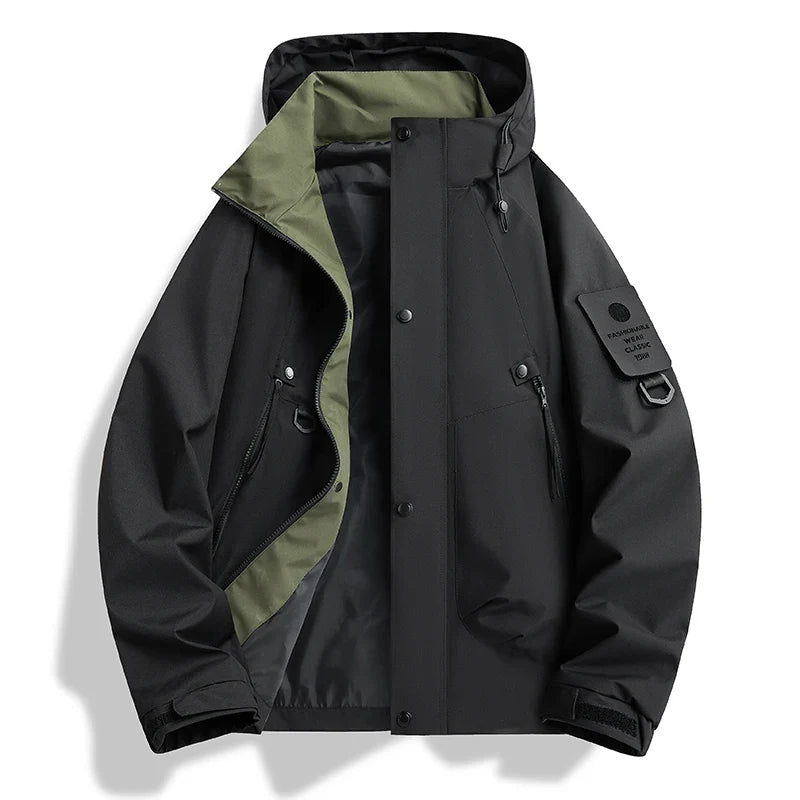 Men's Water-Resistant Tech Shell Jacket
