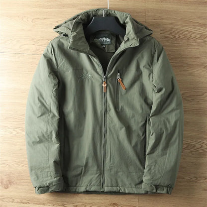 Men's Insulated Fleece-Lined Coat