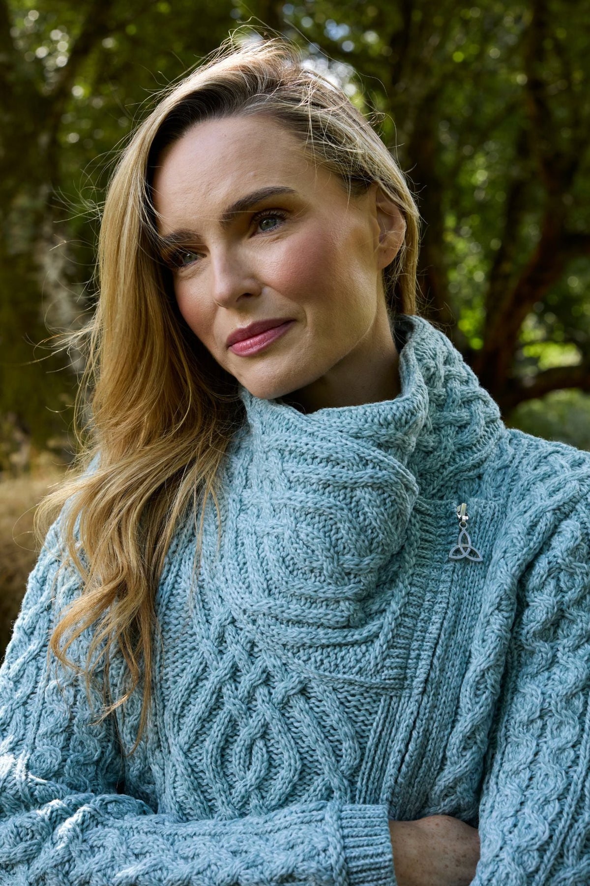 Unisex Merino Wool Side-Zip Cardigan