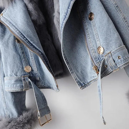 Women's Vegan Fur Jacket