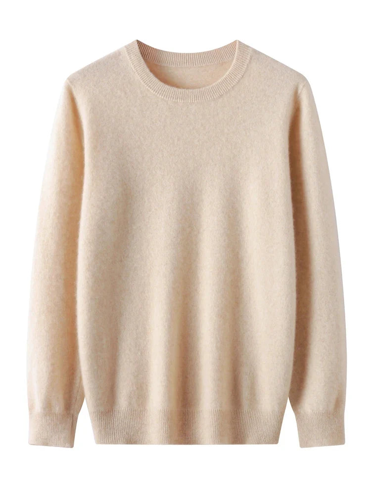Men's Merino Wool Crew Neck Sweater