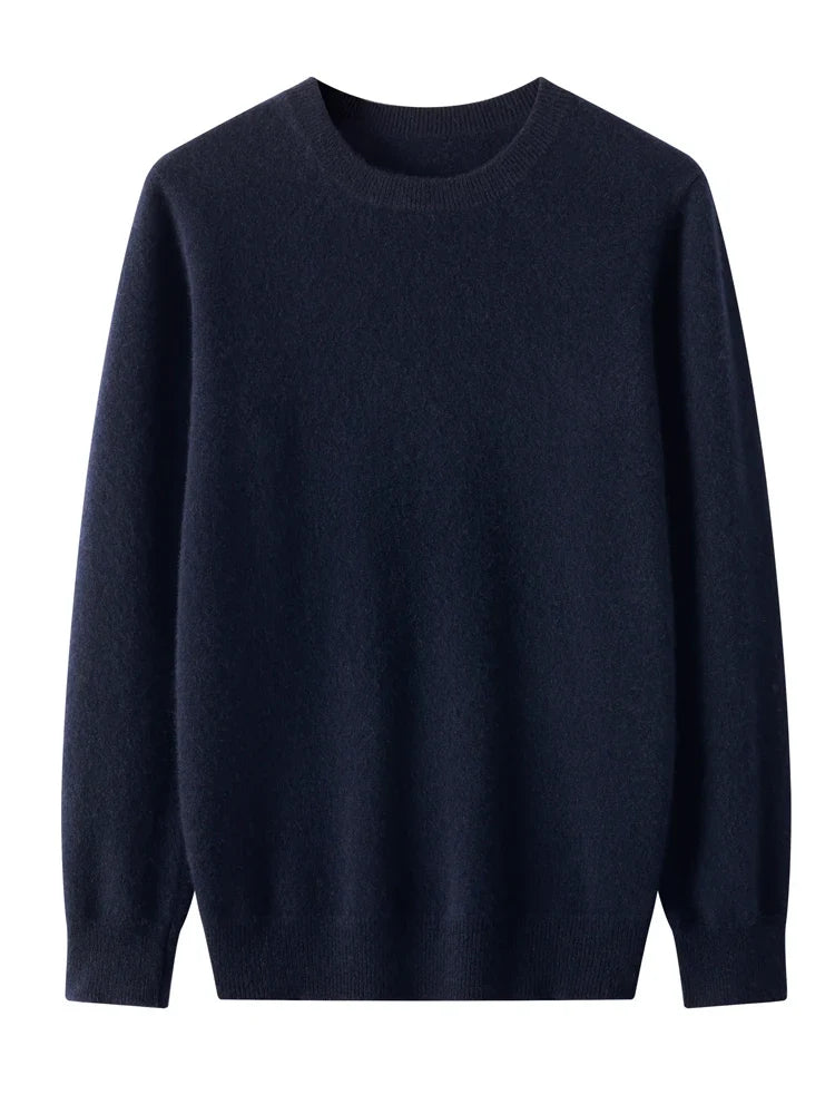 Men's Merino Wool Crew Neck Sweater