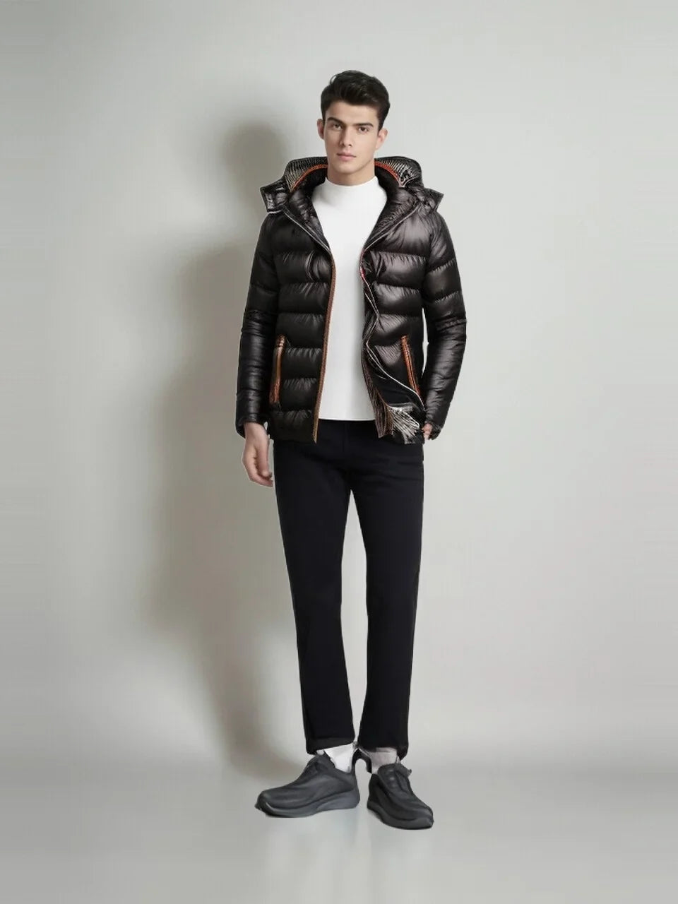 Unisex Quilted Puffer Jacket