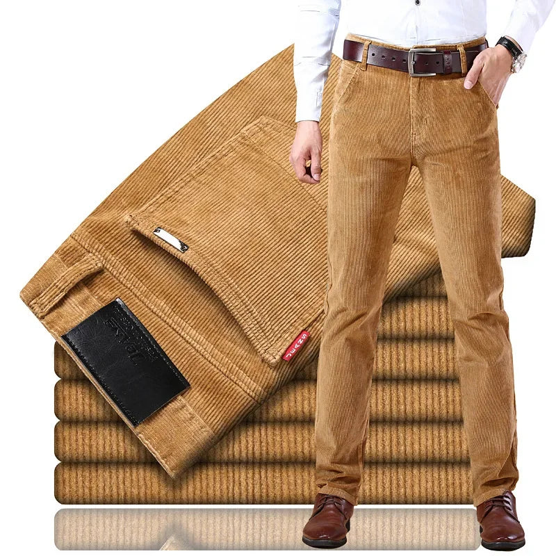 Men's Corduroy Tailored Trousers