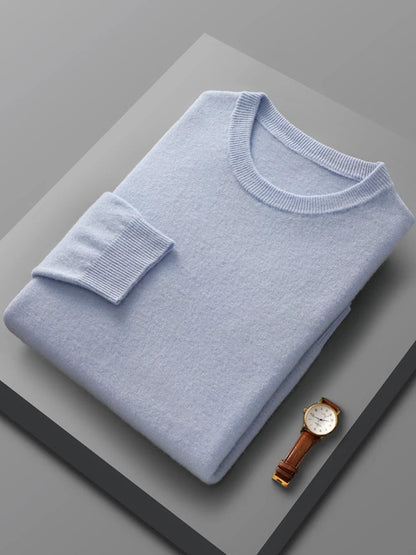 Men's Merino Wool Crew Neck Sweater