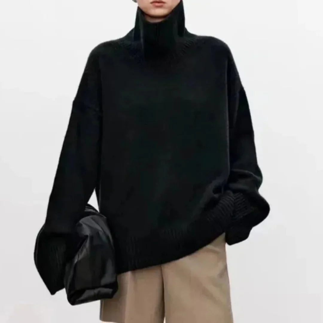 Women's Cashmere-Blend High-Neck Sweater