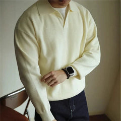 Men's Soft Knit Polyester Polo Shirt – Classic Fit