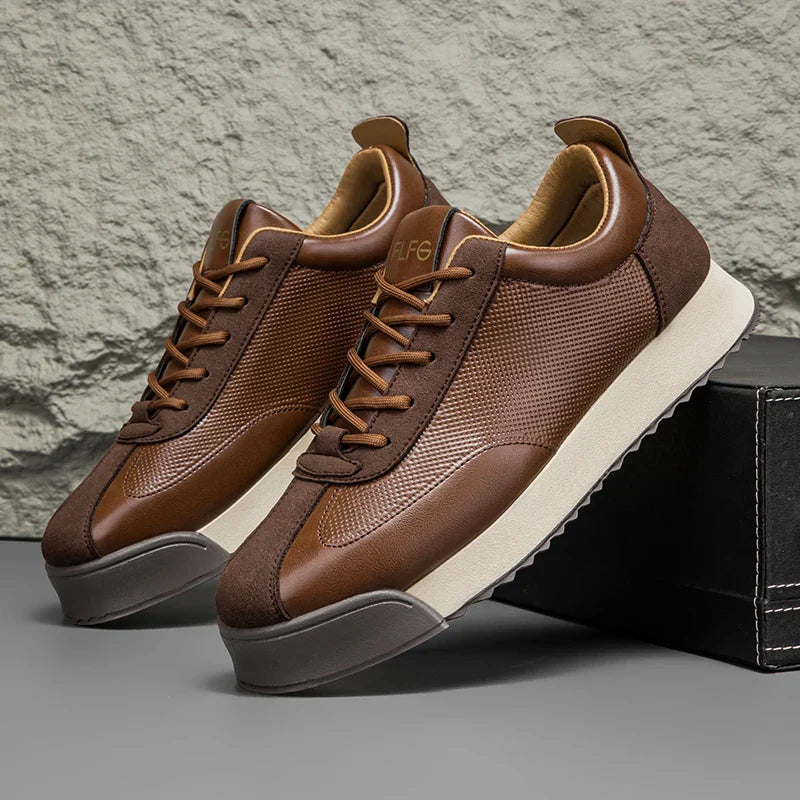 Men's Leather Sneakers