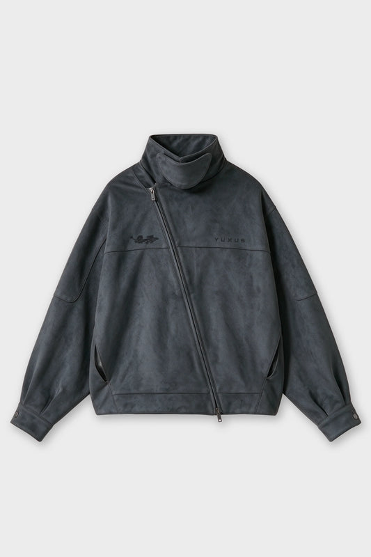 Unisex Tonal Graphic Zip Jacket