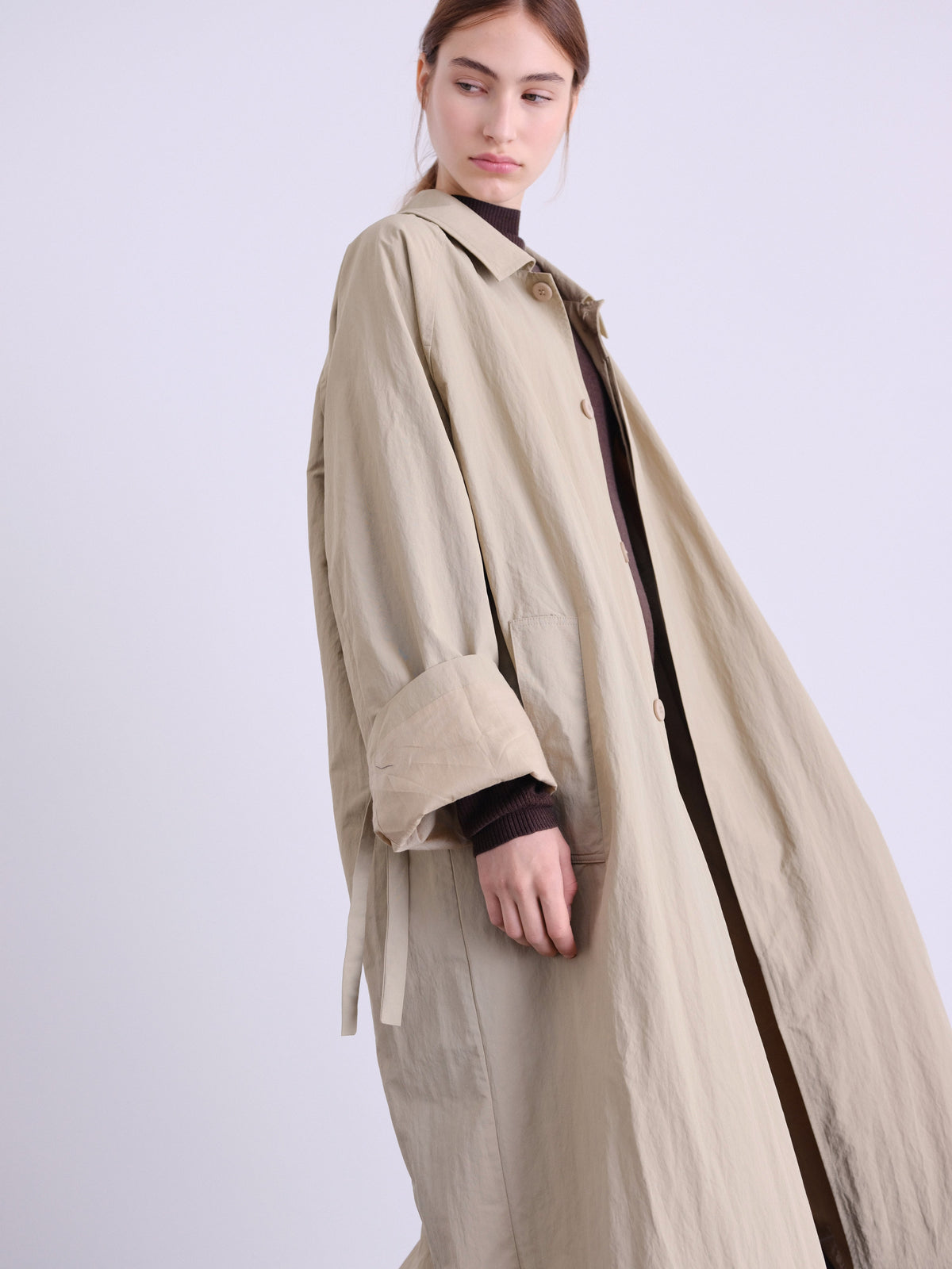 Unisex Oversized Trench Coat