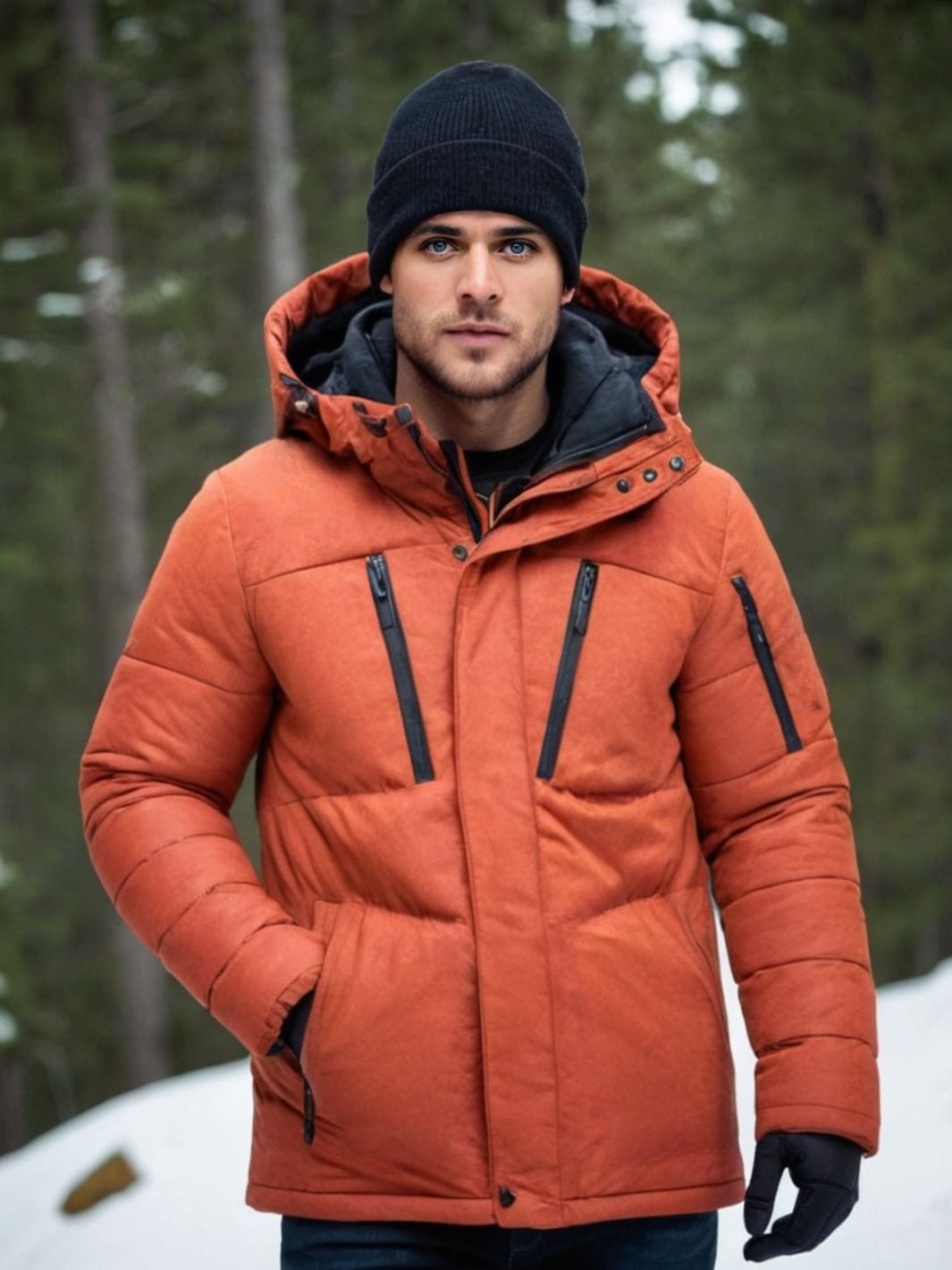 Men's Waterproof Ski Jacket