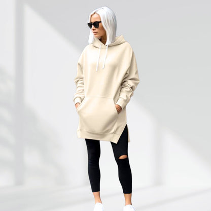 Women's Oversized Cotton Hoodie Dress