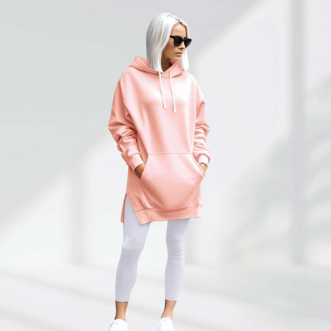 Women's Cotton Oversized Hoodie Dress