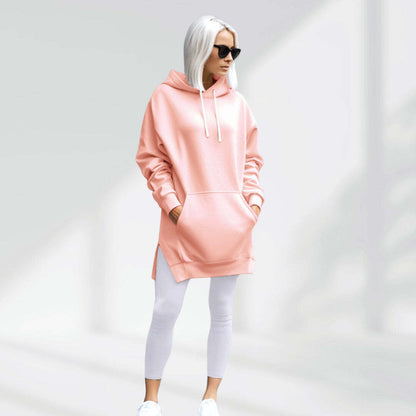Women's Cotton Oversized Hoodie Dress