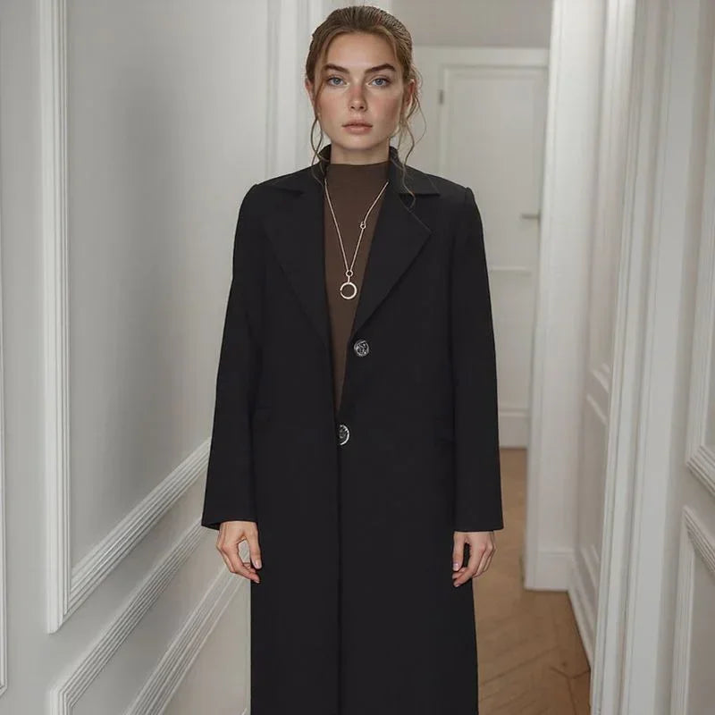 Women's Velvet-Lined Coat