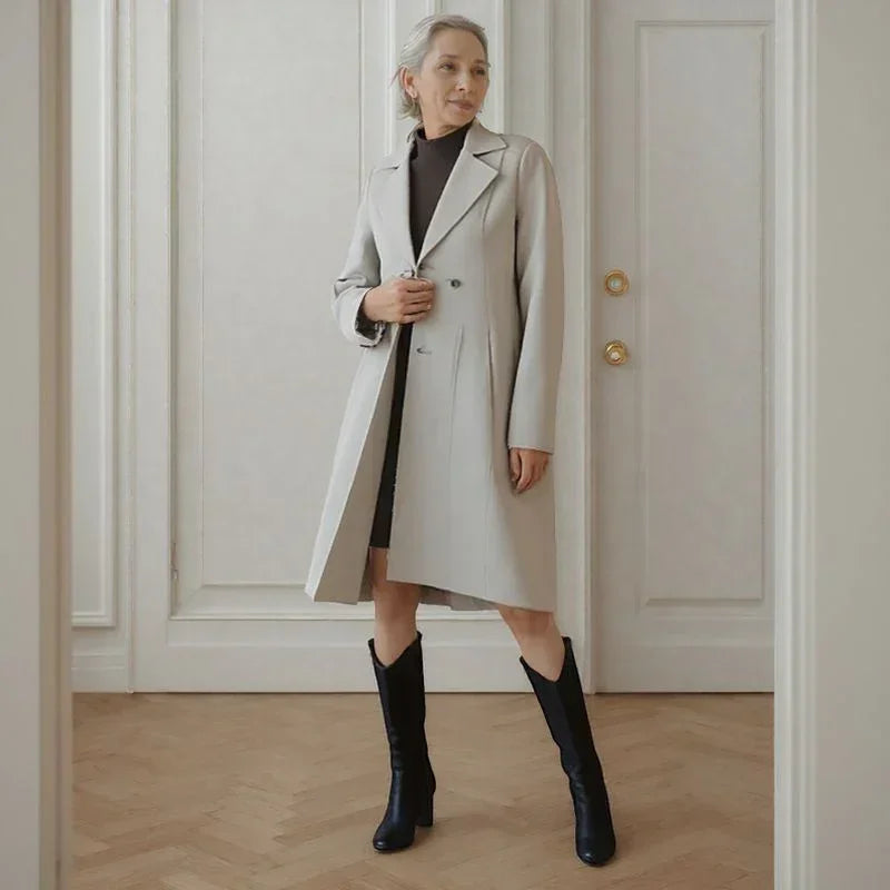 Women's Velvet-Lined Coat