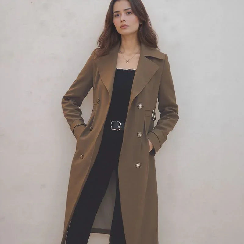 Women's Velvet-Lined Coat