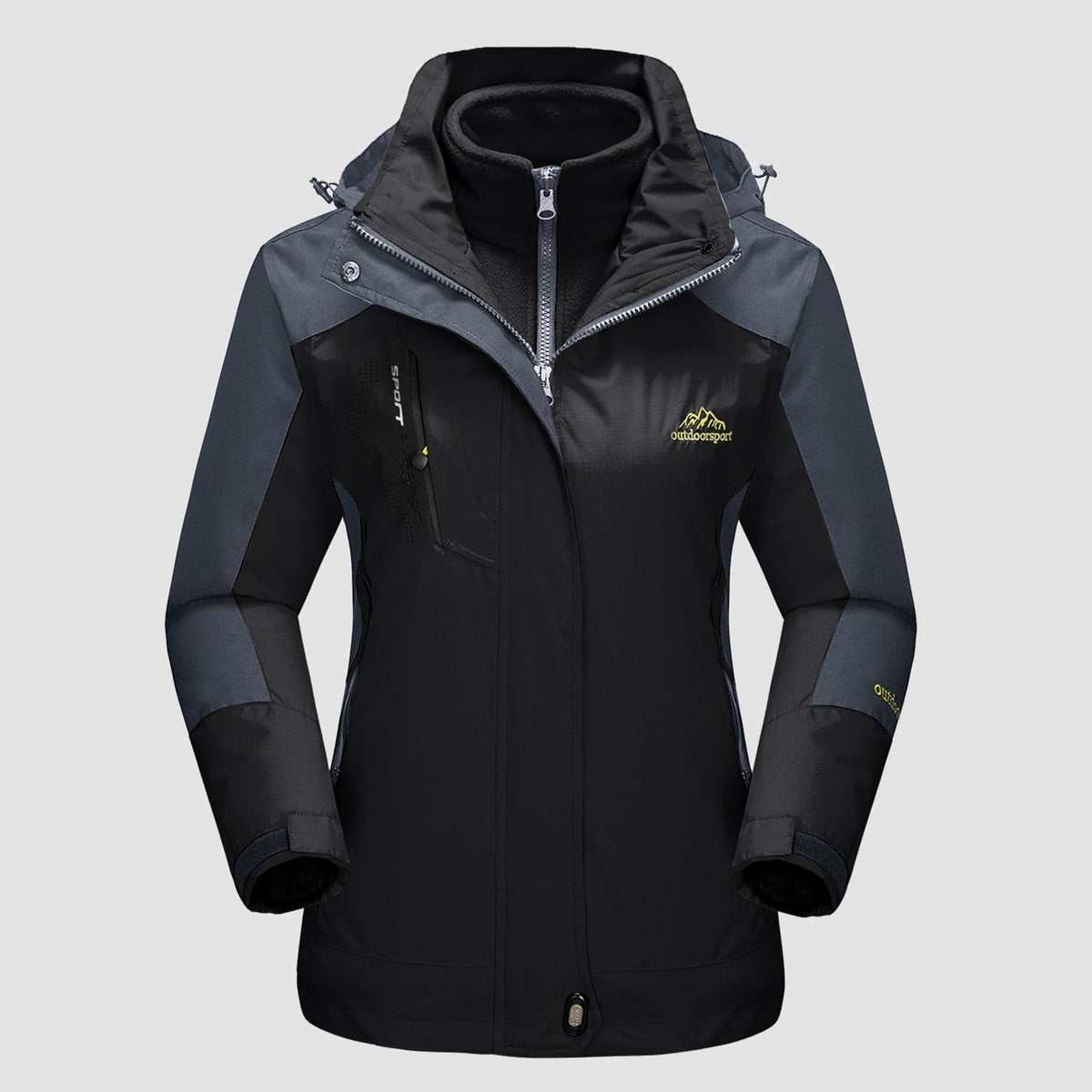 Women's 3-in-1 Waterproof Jacket