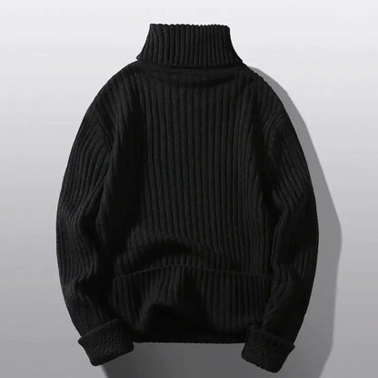 Men's Cotton Turtleneck Sweater