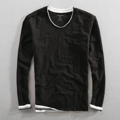 Men's Cotton Long Sleeve Shirt