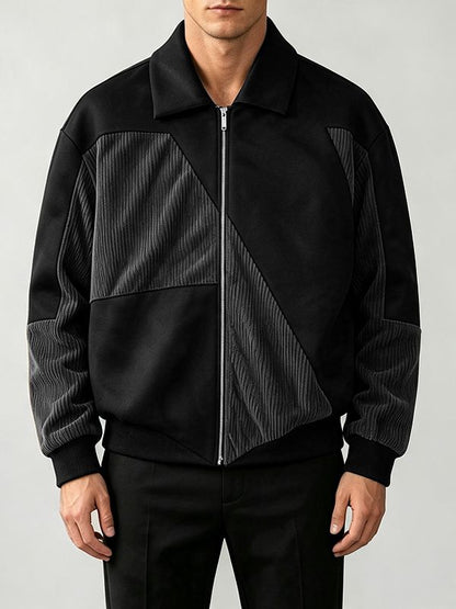 Men's Colorblock Corduroy Jacket