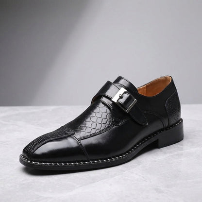 Men's Leather Monk Strap Dress Shoes