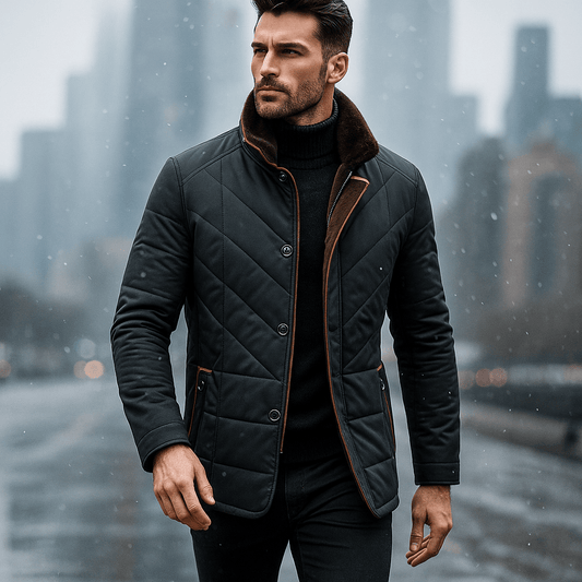 Men's Waterproof Padded Winter Coat