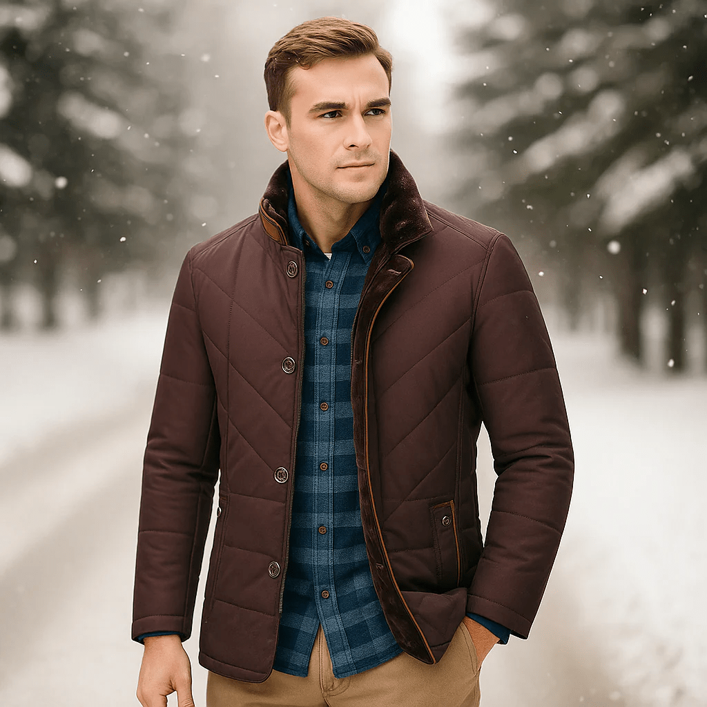 Men's Waterproof Padded Winter Coat