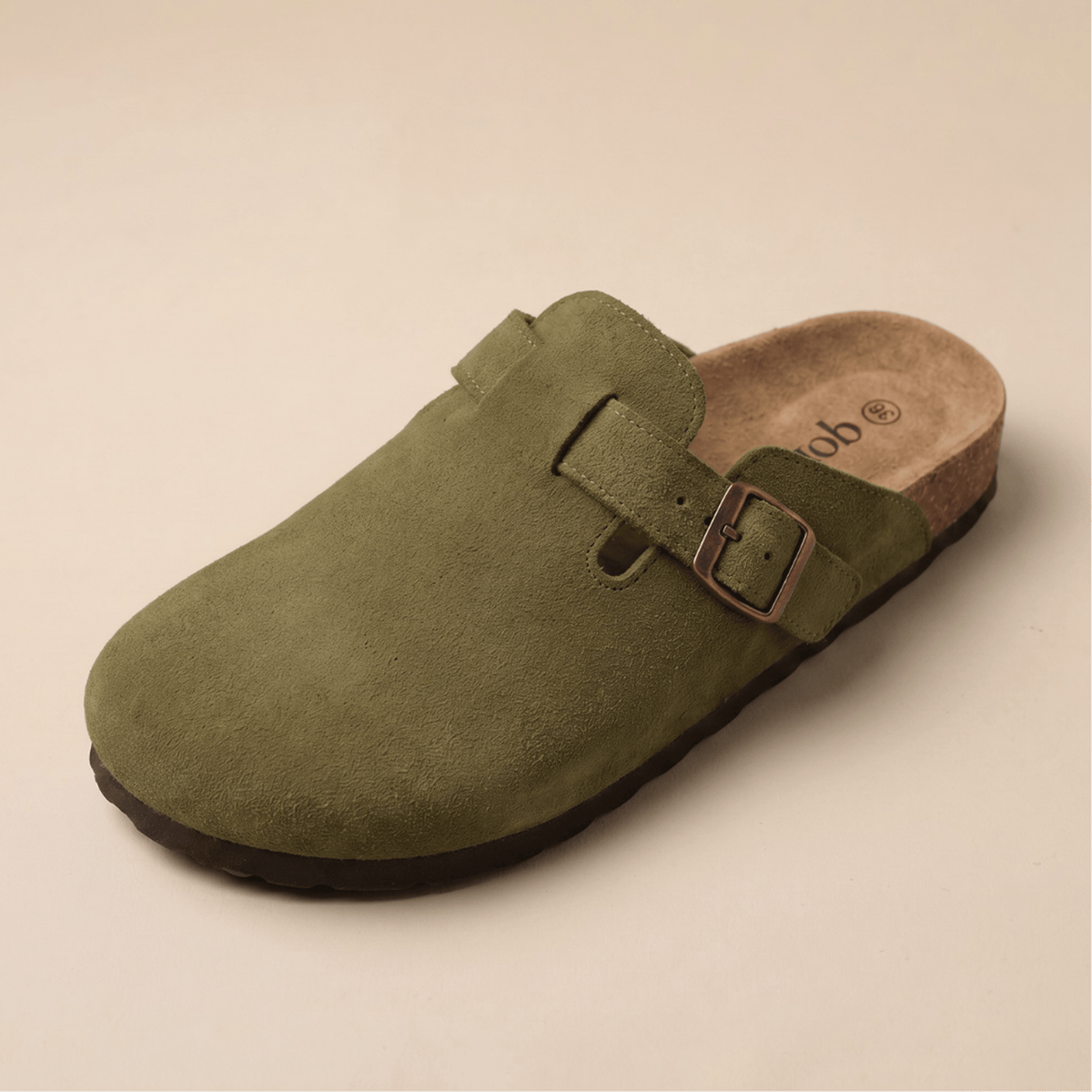 Unisex Genuine Suede Clogs