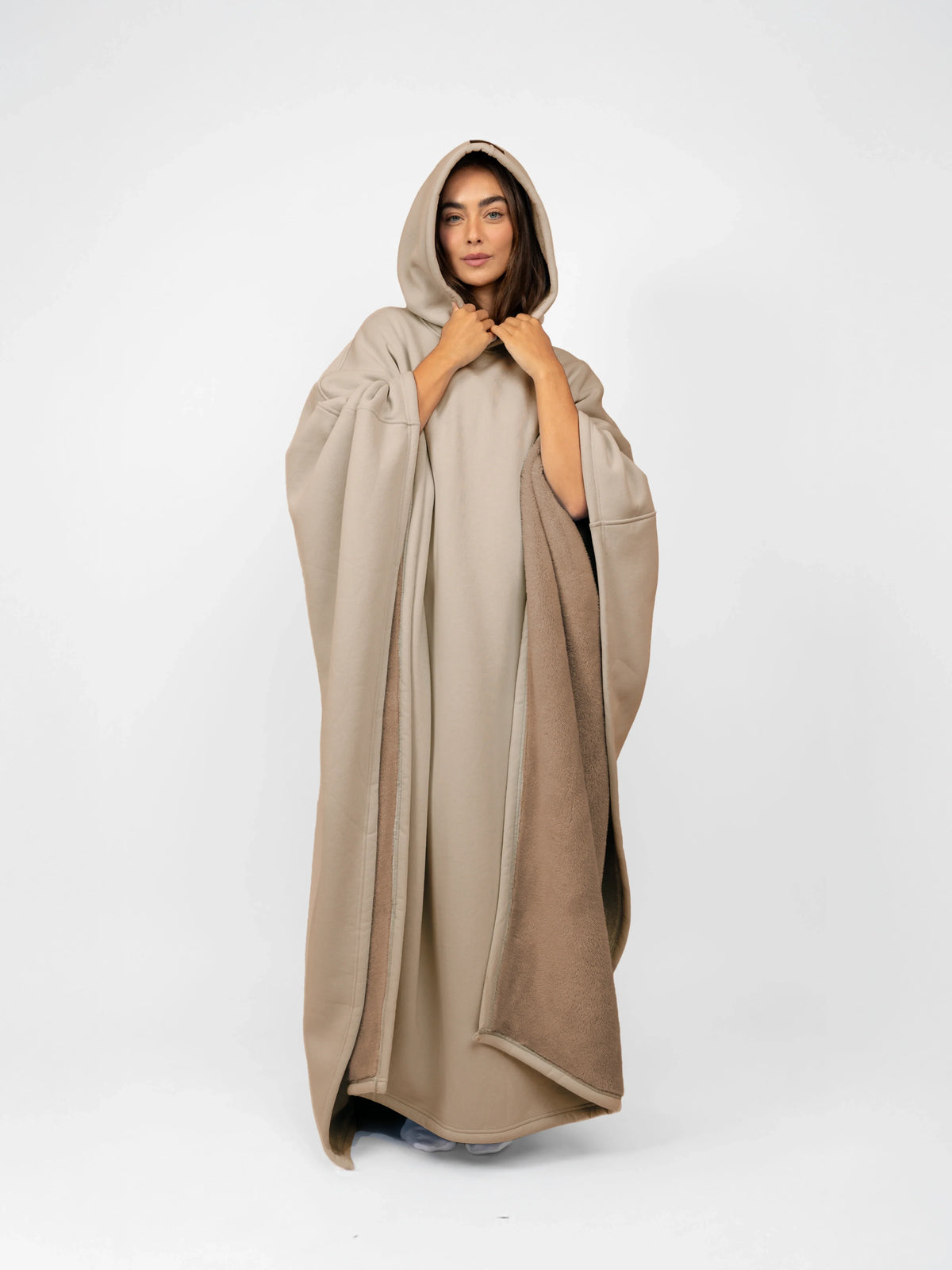 Unisex Vegan Fur-Lined Hoodie