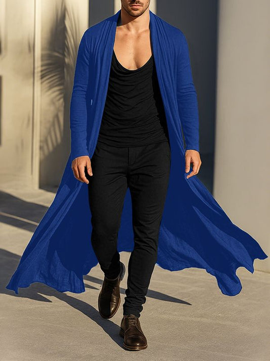 Men's Loose Fit Long Sleeve Cardigan