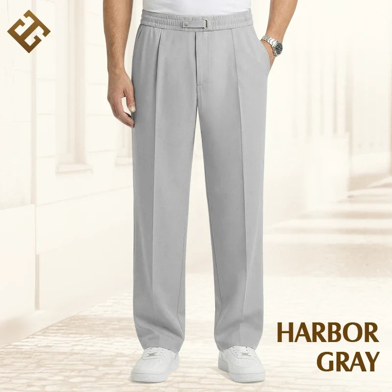 Men's Pull-On Straight-Leg Comfort Pants