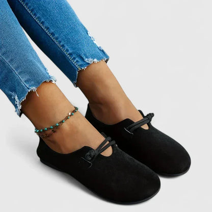 Women's Lace-Up Comfort Loafers – Cushioned Sole, view 5