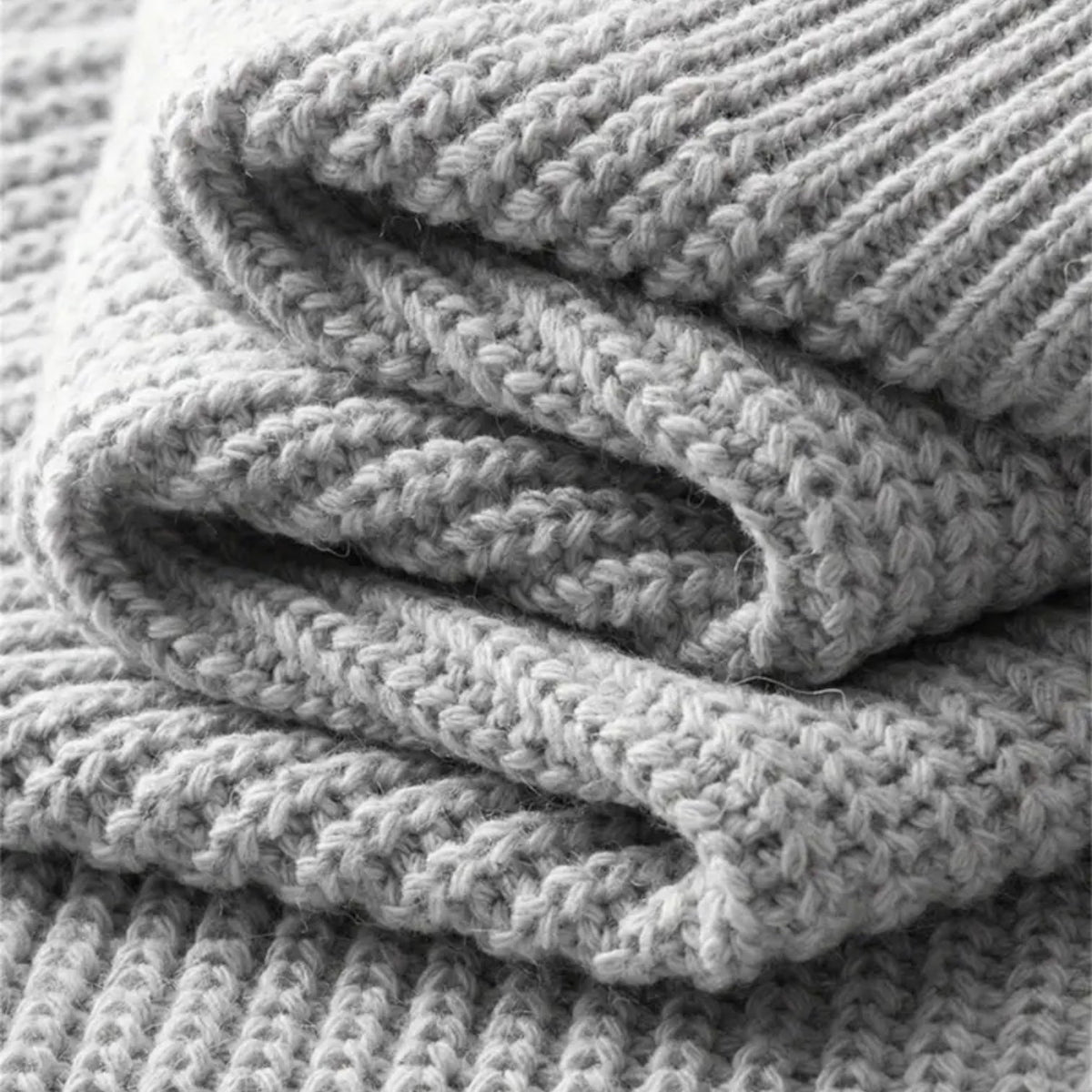 Men's Ribbed Knit Half-Zip Sweater
