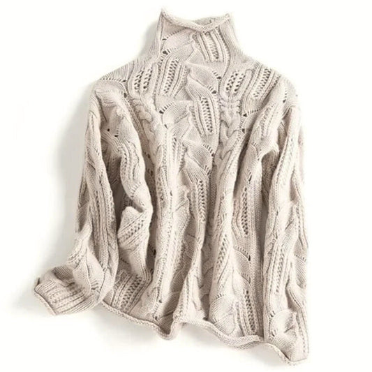 Unisex Cashmere Turtleneck Sweater