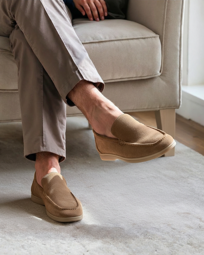 Men's Suede Leather Loafers