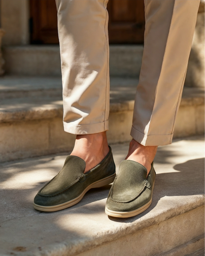 Men's Suede Leather Loafers