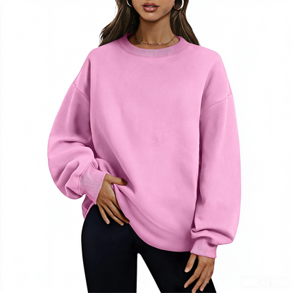 Women's Fleece-Lined Thickened Sweatshirt