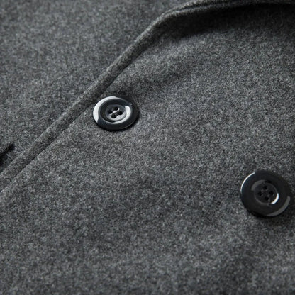 Men's Double-Breasted Classic Coat